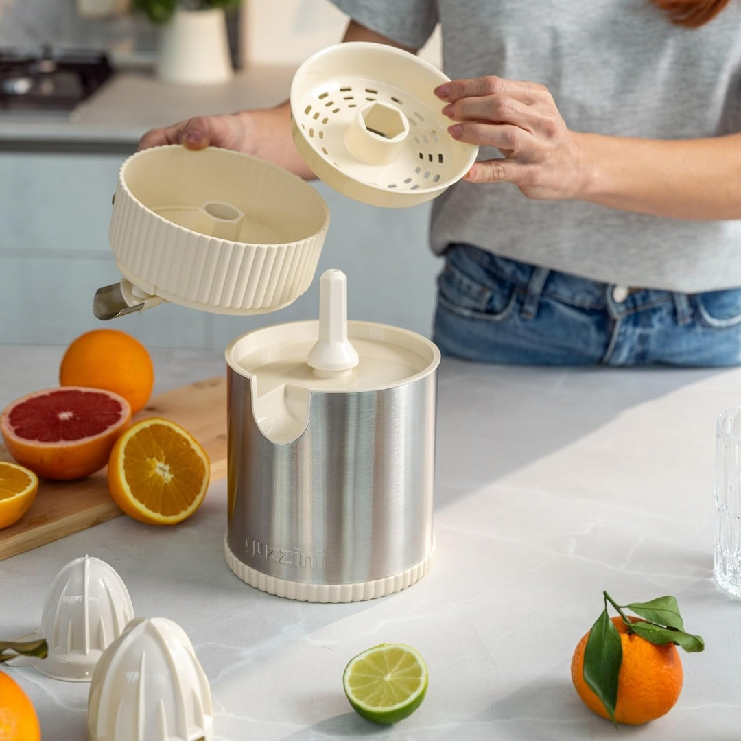 Guzzini Citrus Juicer with Dust Lid Cream 100Watt