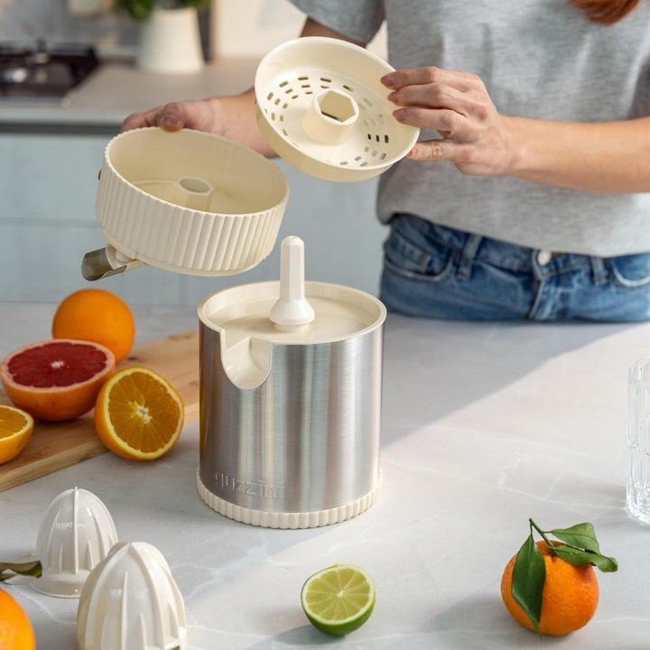 Guzzini Citrus Juicer with Dust Lid Cream 100Watt