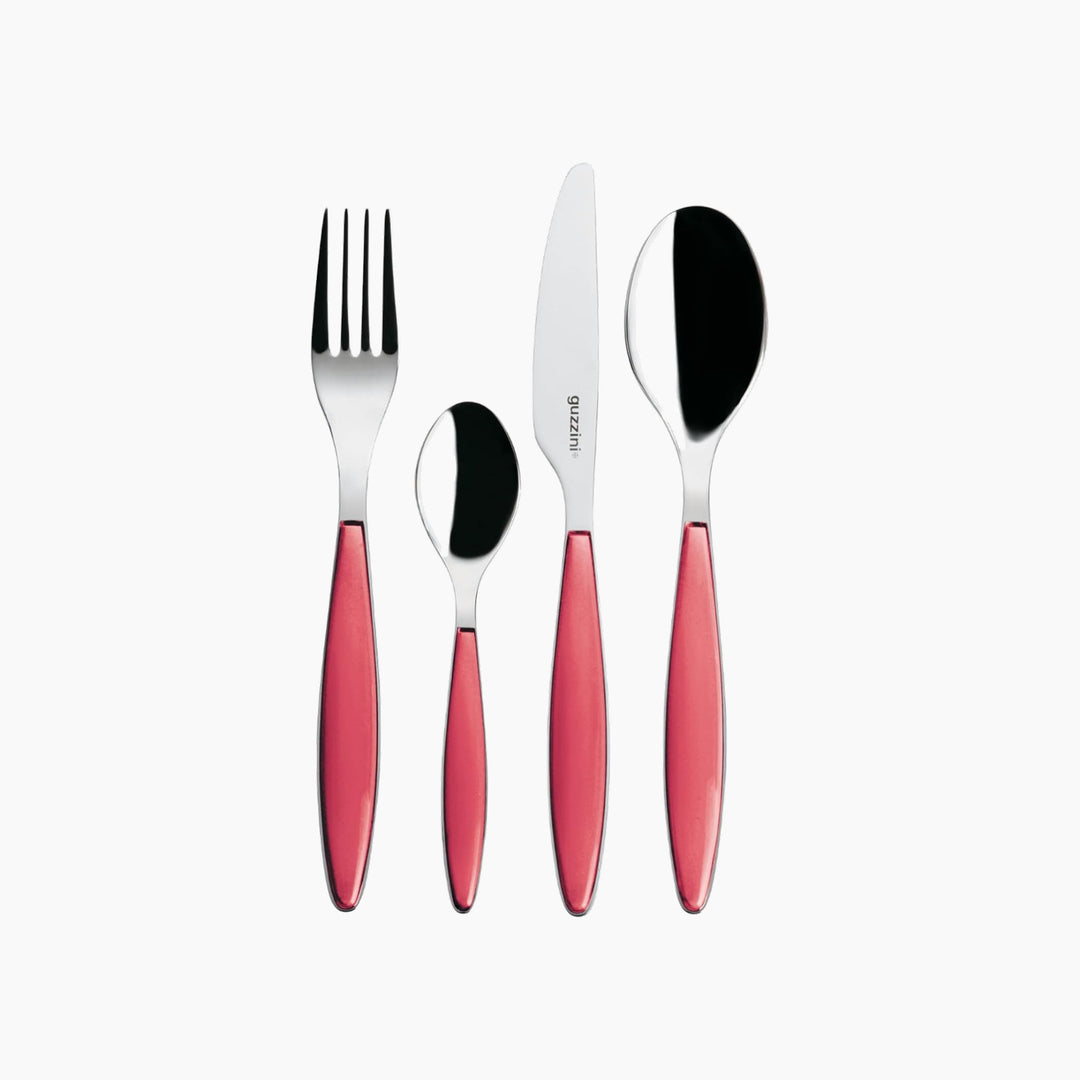 Guzzini Feeling Cutlery Set of 24 Pieces