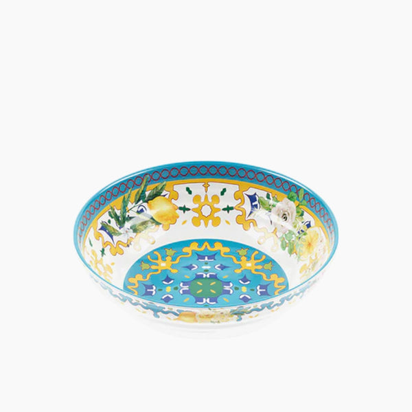 Flower & Lemon Bowl Assorted Colour