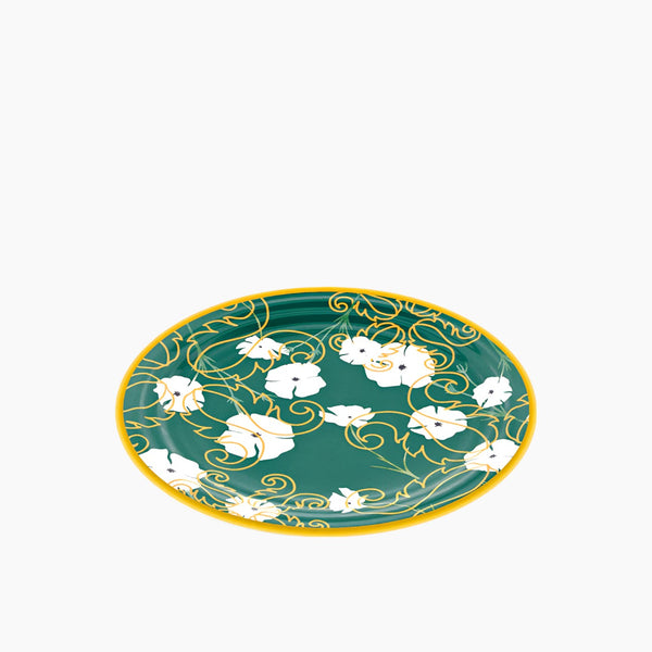Green Fusion Dessert Plate 21.5cm