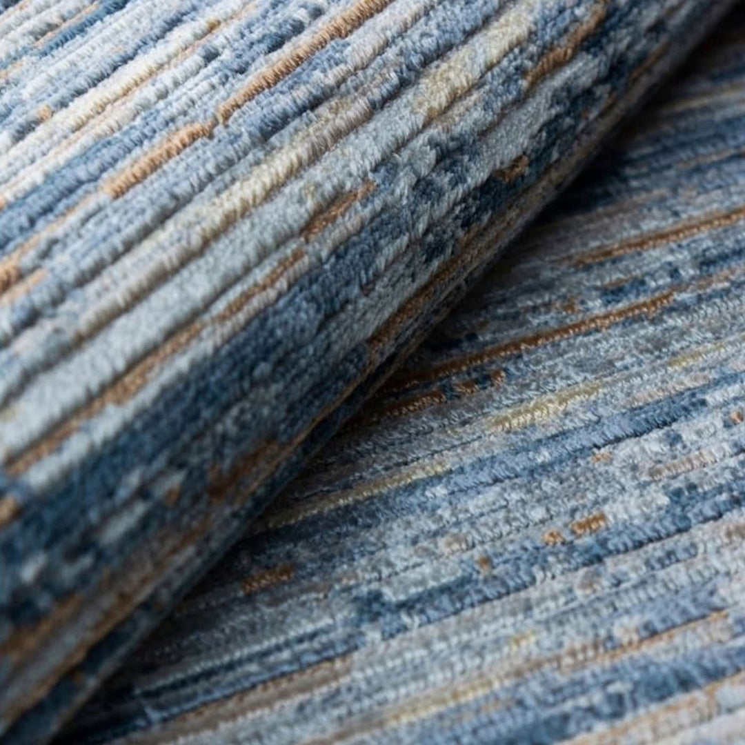 Spazio Home Contemporary Grey Stripes Rug - HUNA