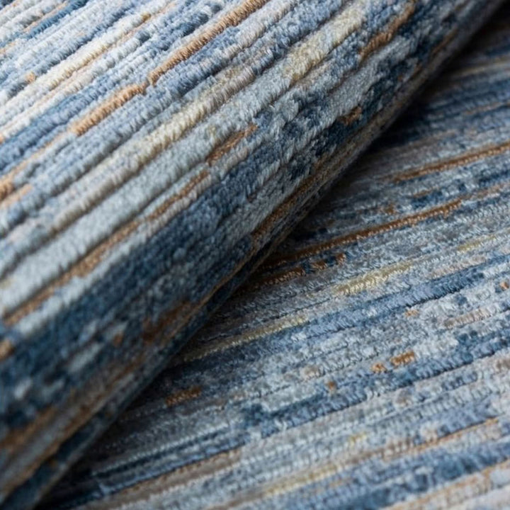 Spazio Home Contemporary Grey Stripes Rug - HUNA