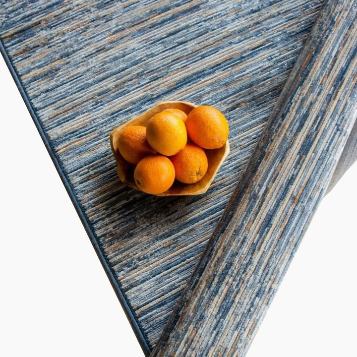 Spazio Home Contemporary Grey Stripes Rug - HUNA