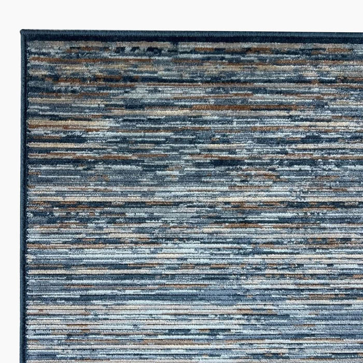 Spazio Home Contemporary Grey Stripes Rug - HUNA