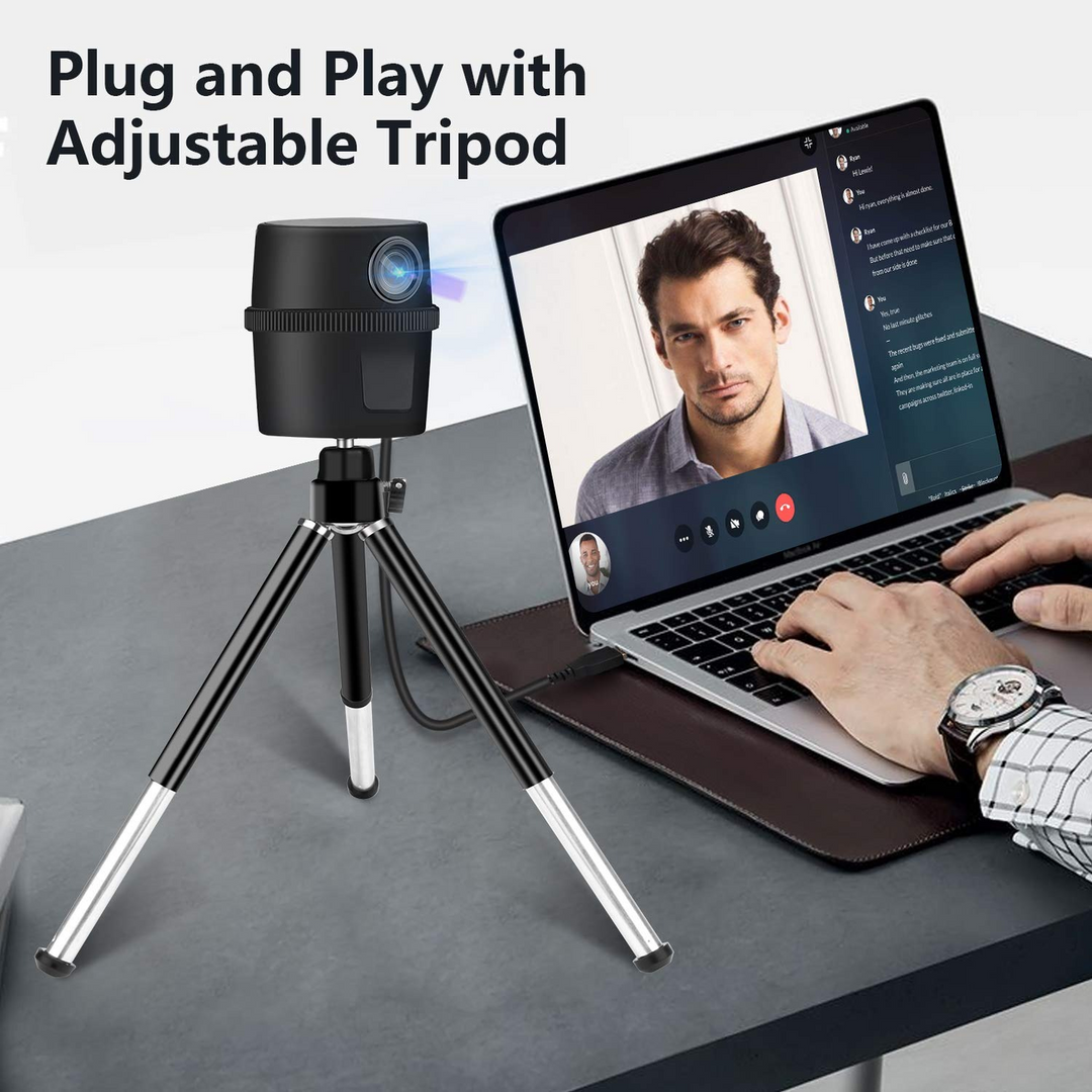 1080P auto tracking USB webcam with automatic motion tracking