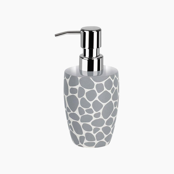 Darwin Pebble Soap Dispenser 14.5 x 8cm Grey