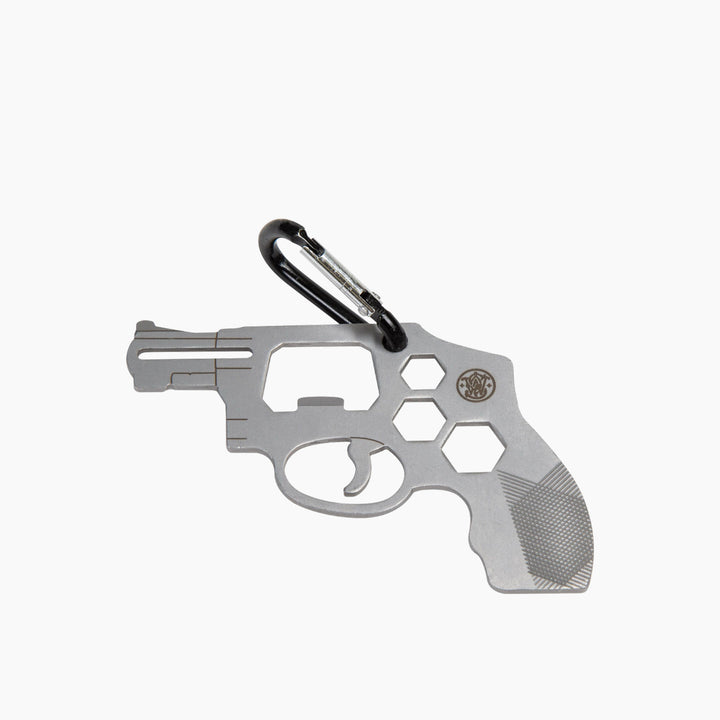Smith &amp; Wesson Revolver Novelty Multi-Tool with carabiner