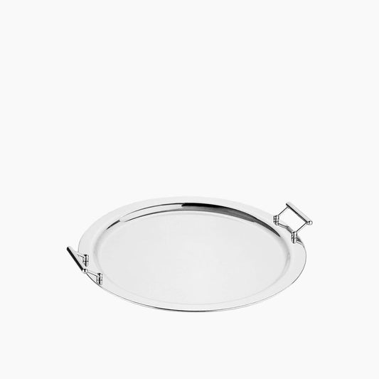 Pintinox Round Tray With Handles Dia 42 Cm Stainless Steel