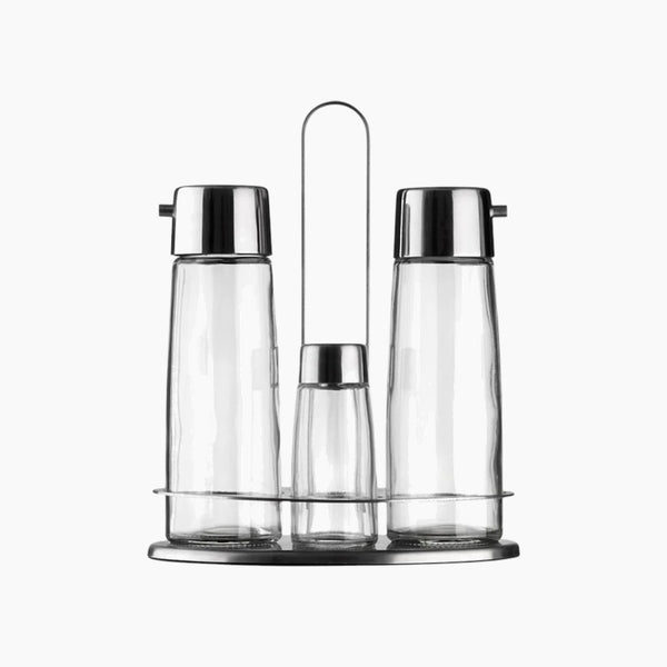Transparent Taste Cruet Set 4 Pieces