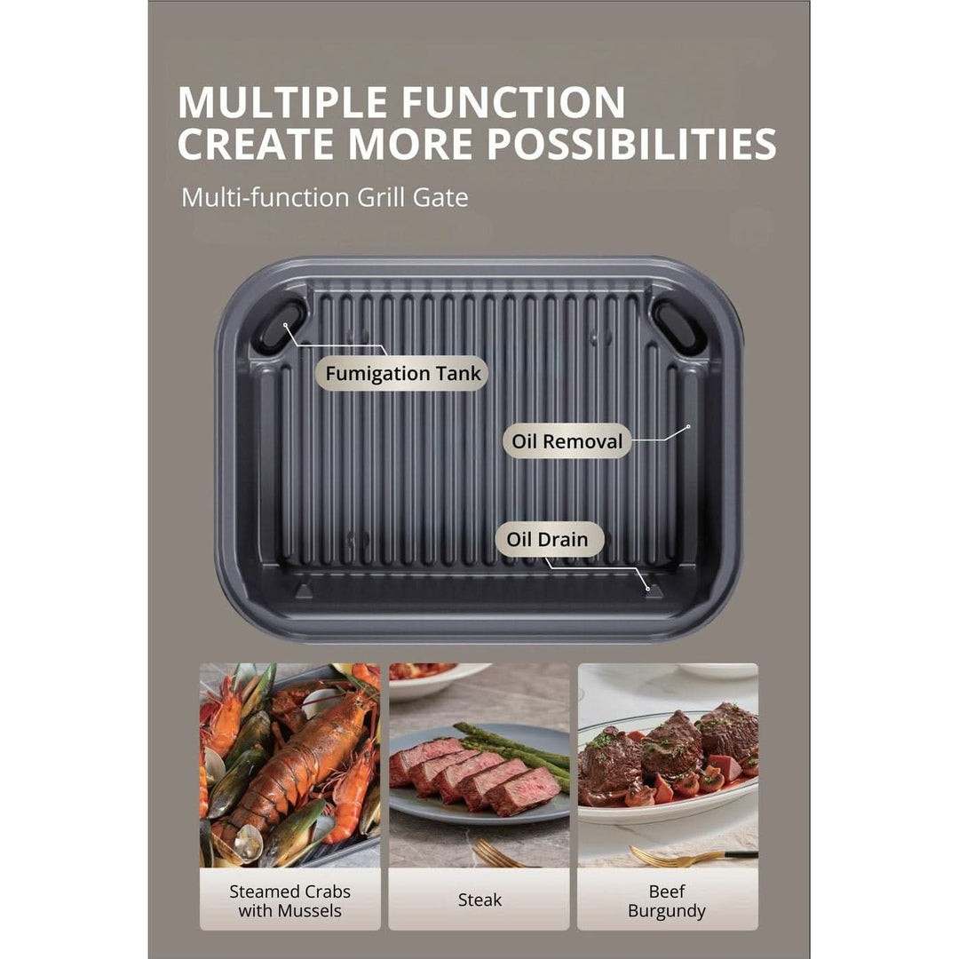 Arshia 10 In 1 Air Fryer Grill Master Air Fryer - HUNA