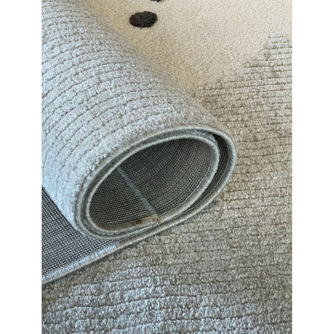 Cozy Bear Kids Rug – Beige Frost - HUNA