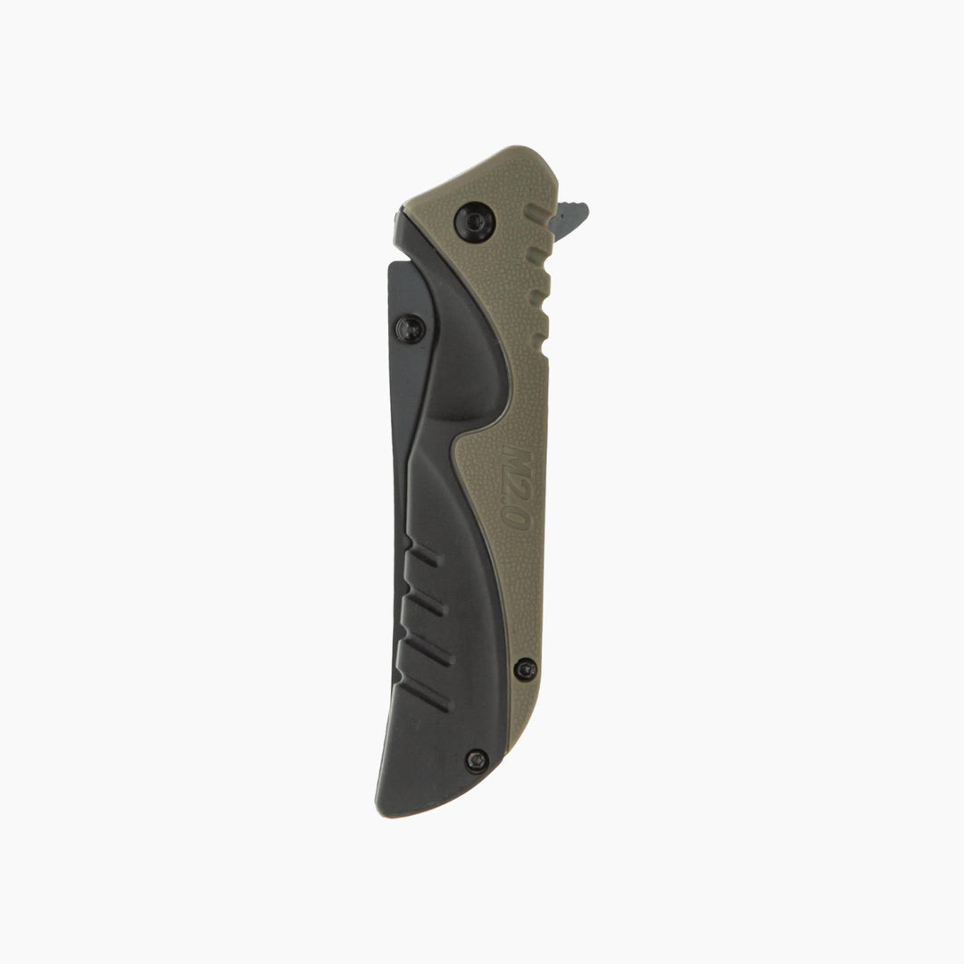 Smith &amp; Wesson M2.0 OD green folding knife with black oxide blade