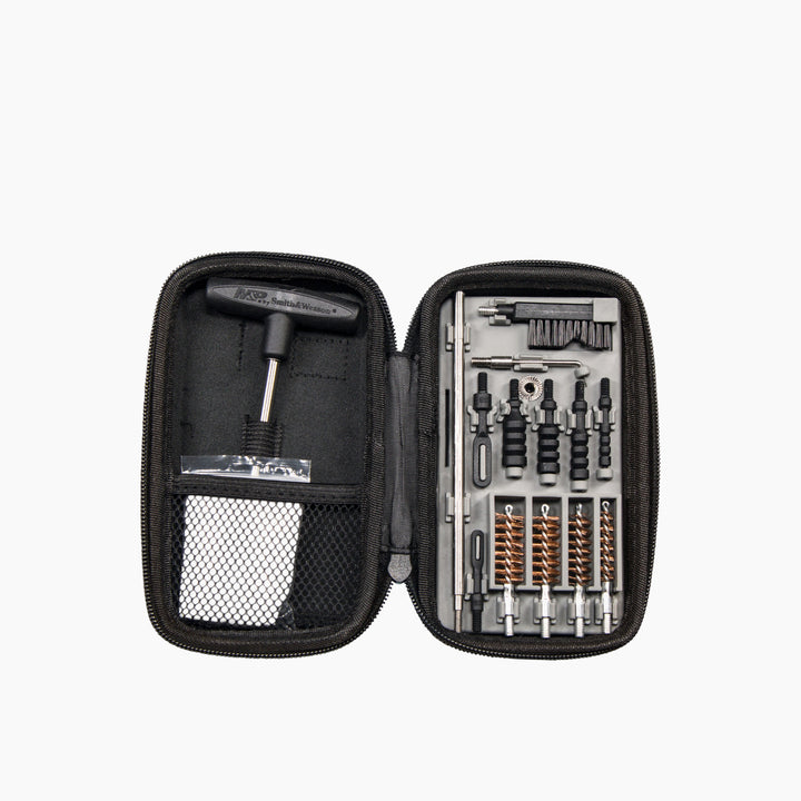 Smith &amp; Wesson compact pistol cleaning kit in zippered case