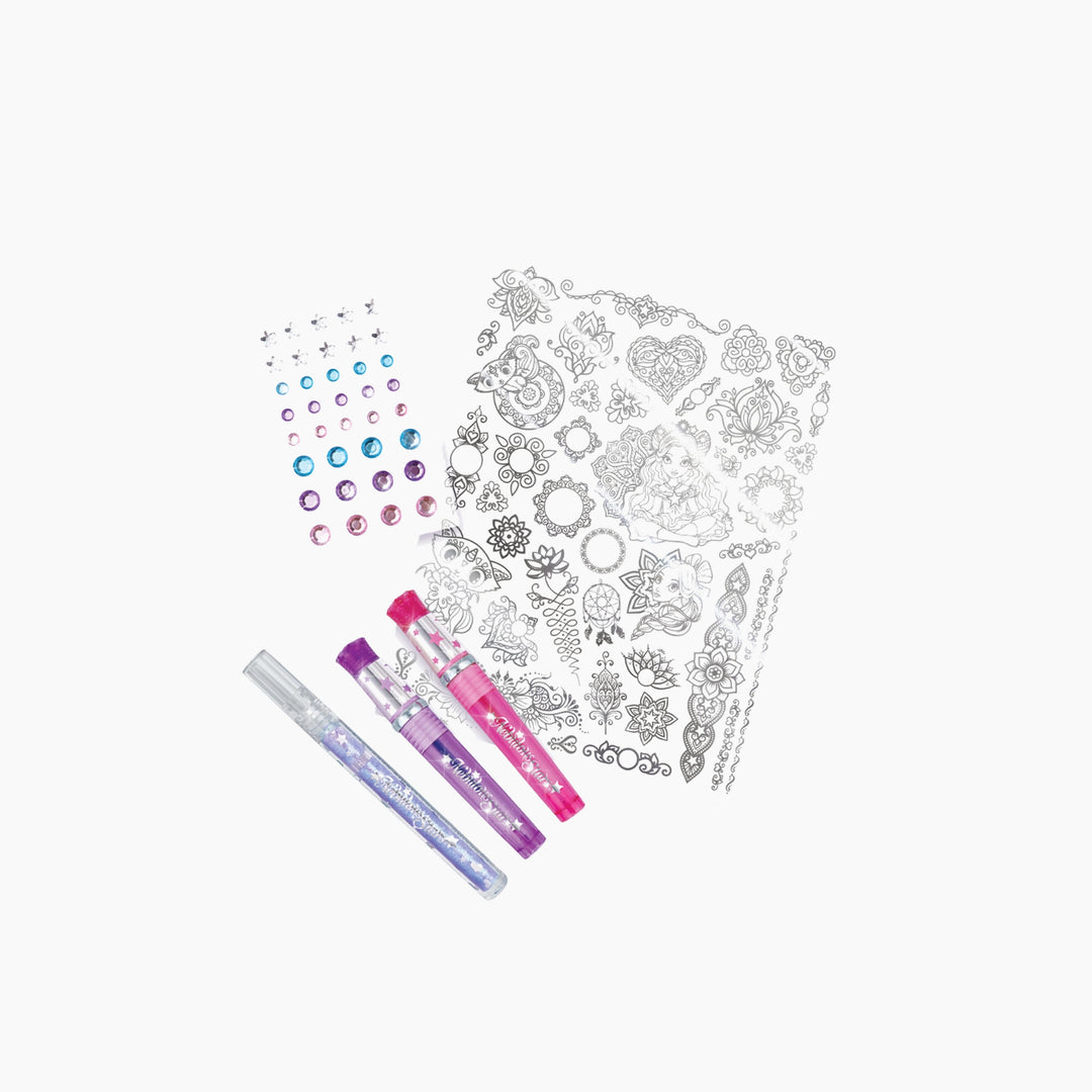 Nebulous Stars Stardust Body Art Temporary Tattoo Set
