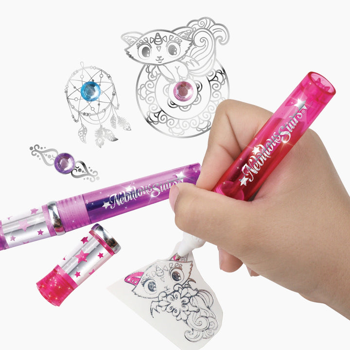 Nebulous Stars Stardust Body Art Temporary Tattoo Set