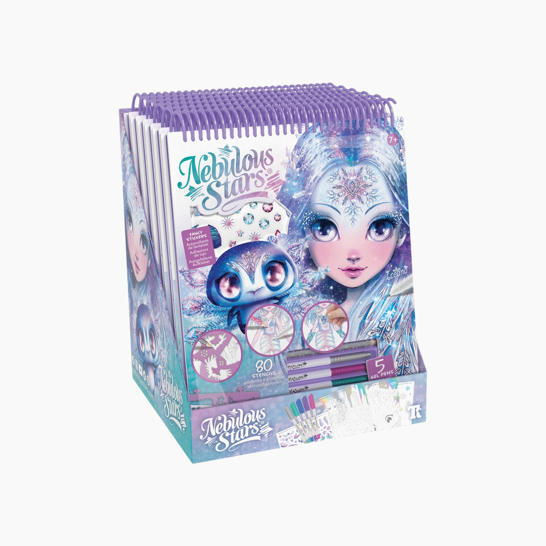 Nebulous Stars Iceana Creative Sketchbook - Geometric Crystal Pages