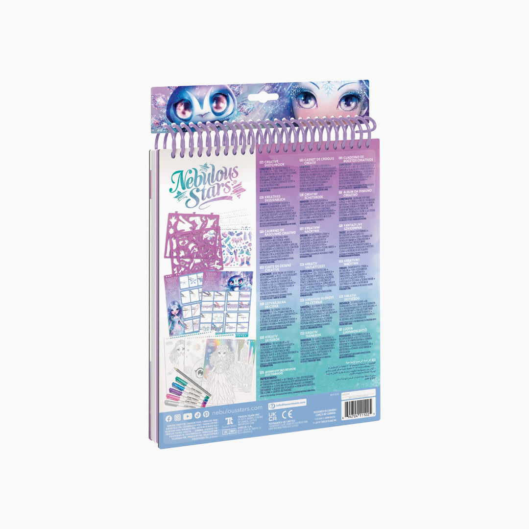 Nebulous Stars Iceana Creative Sketchbook - Geometric Crystal Pages