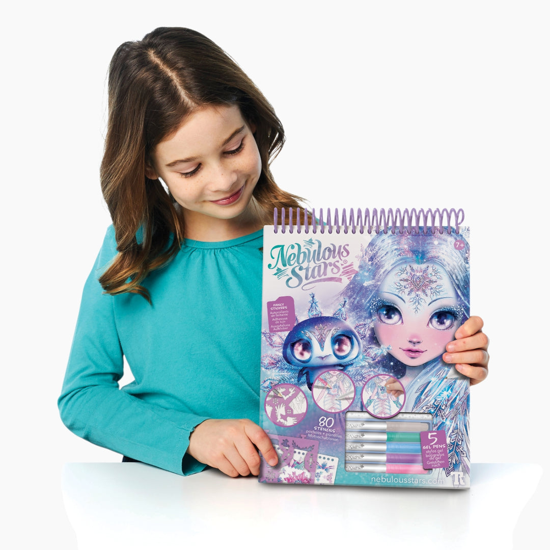 Nebulous Stars Iceana Creative Sketchbook - Geometric Crystal Pages