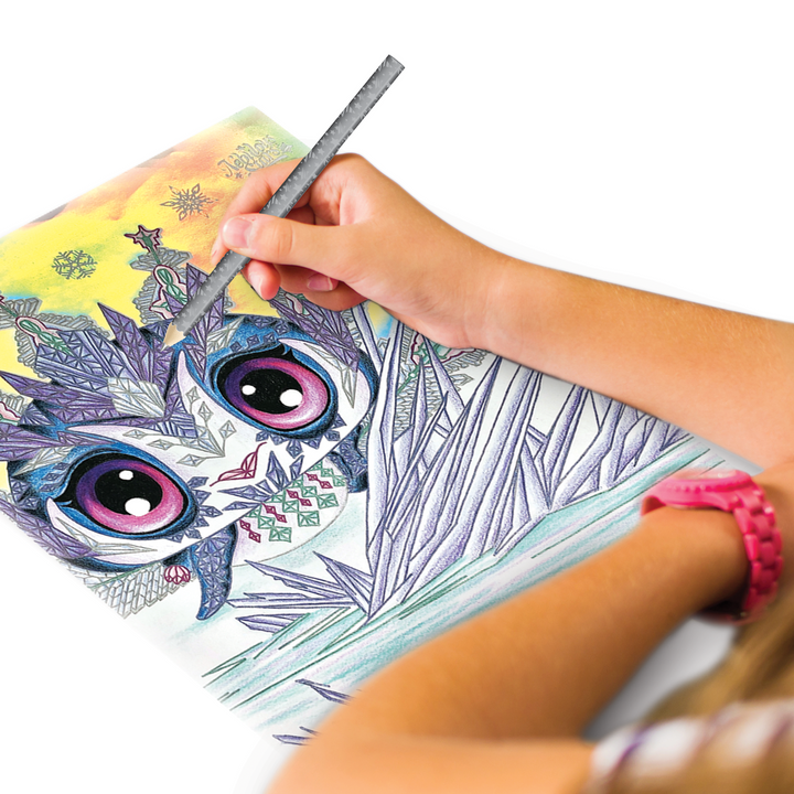 Nebulous Stars Iceana Creative Sketchbook - Geometric Crystal Pages
