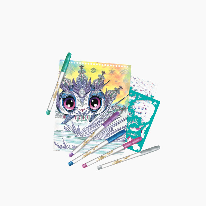 Nebulous Stars Iceana Creative Sketchbook - Geometric Crystal Pages
