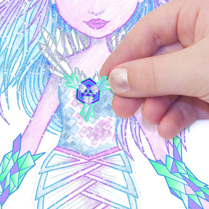 Nebulous Stars Iceana Creative Sketchbook - Geometric Crystal Pages