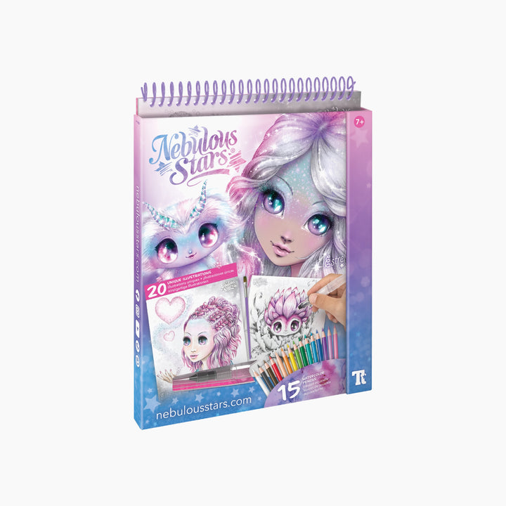 Nebulous Stars Watercoloring Book Set