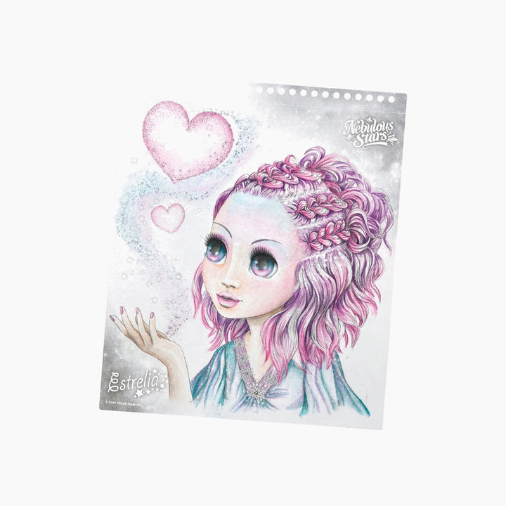 Nebulous Stars Watercoloring Book Set