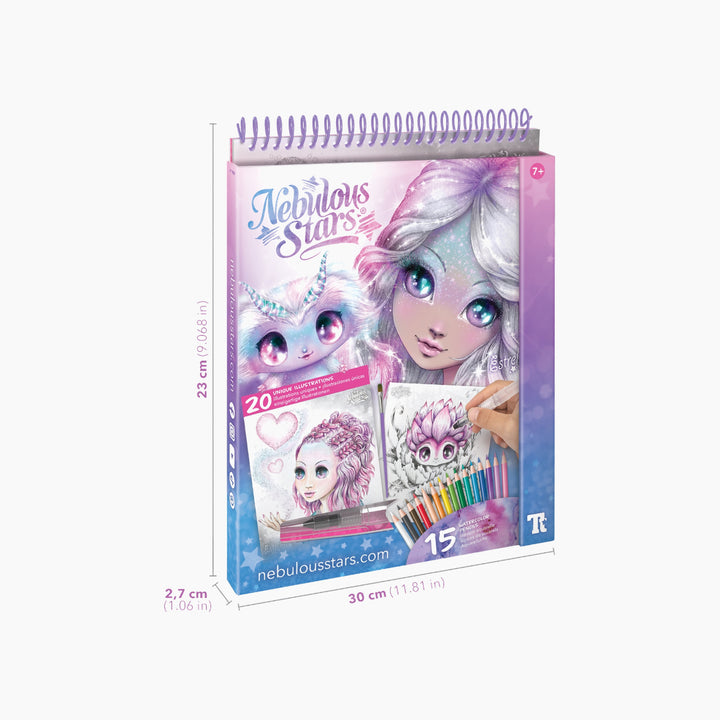 Nebulous Stars Watercoloring Book Set