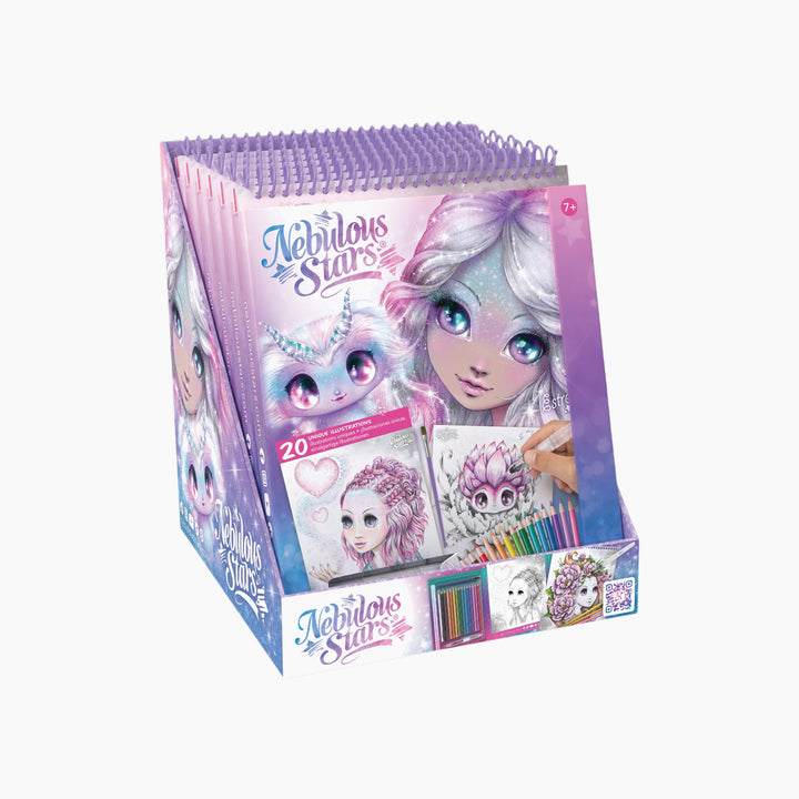 Nebulous Stars Watercoloring Book Set