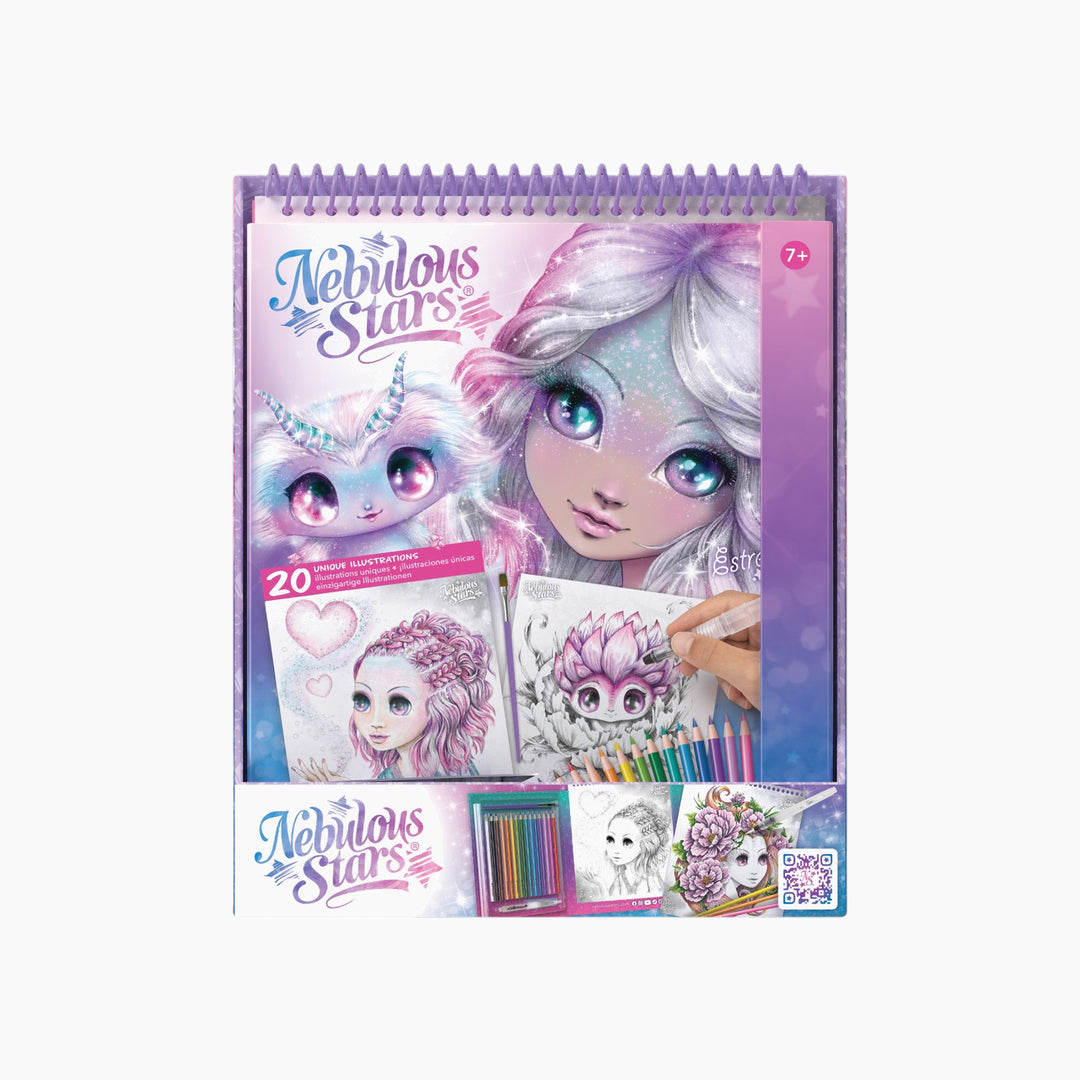 Nebulous Stars Watercoloring Book Set
