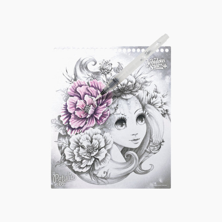 Nebulous Stars Watercoloring Book Set