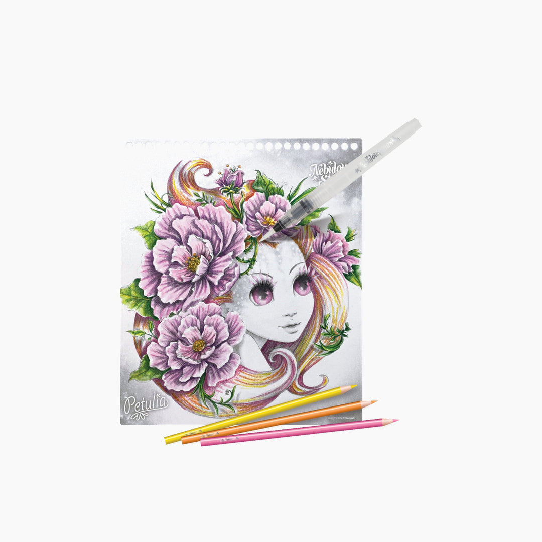 Nebulous Stars Watercoloring Book Set