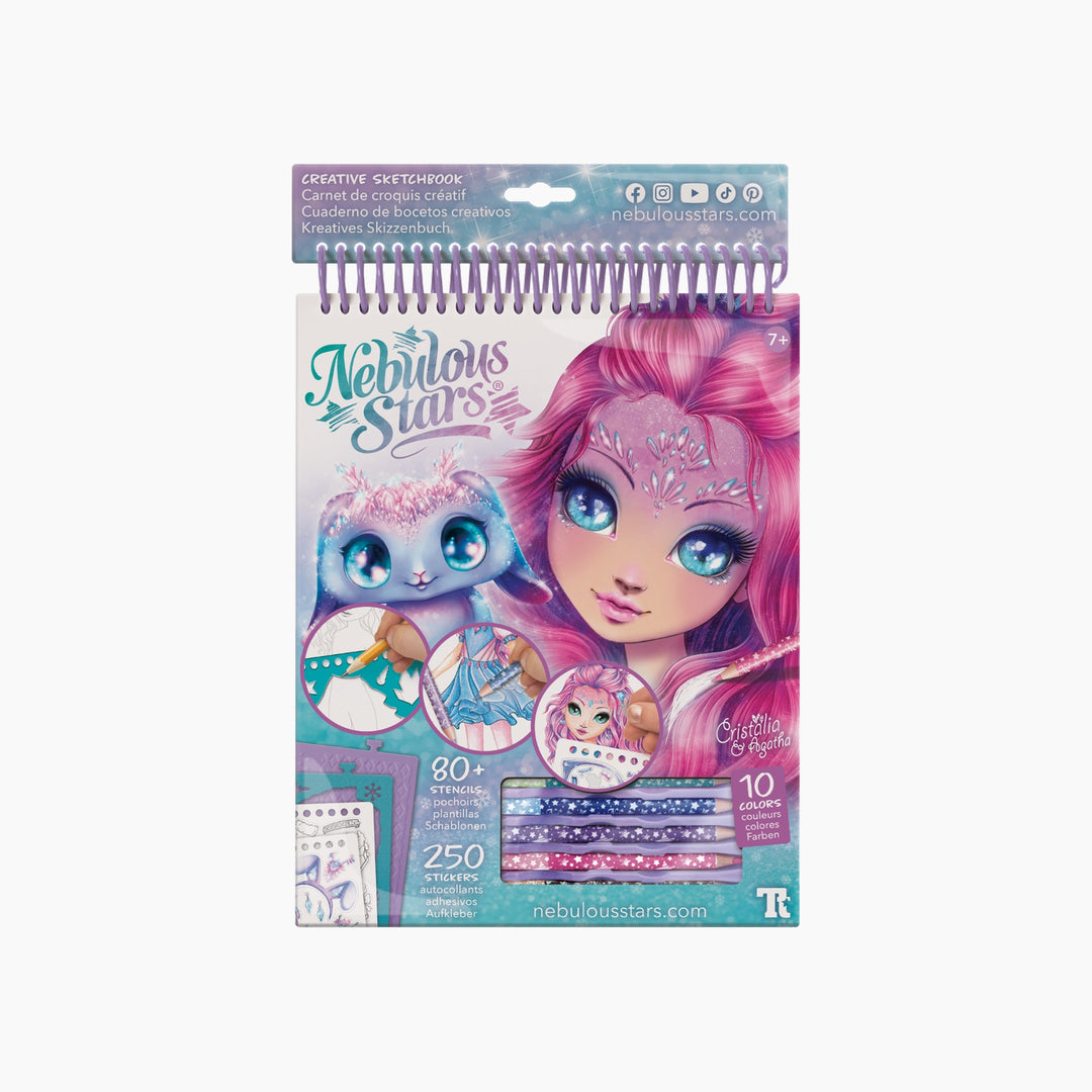 Nebulous Stars Cristalia Creative Coloring Book