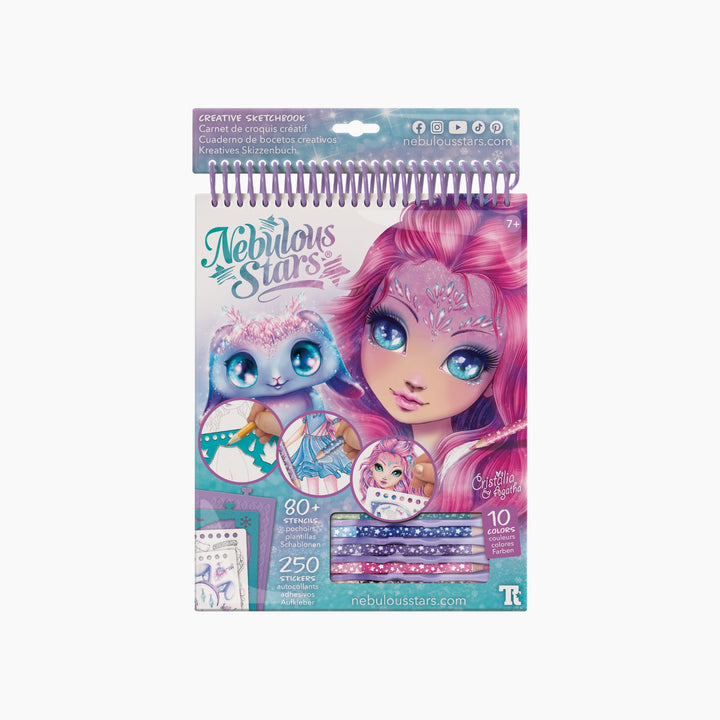 Nebulous Stars Cristalia Creative Coloring Book