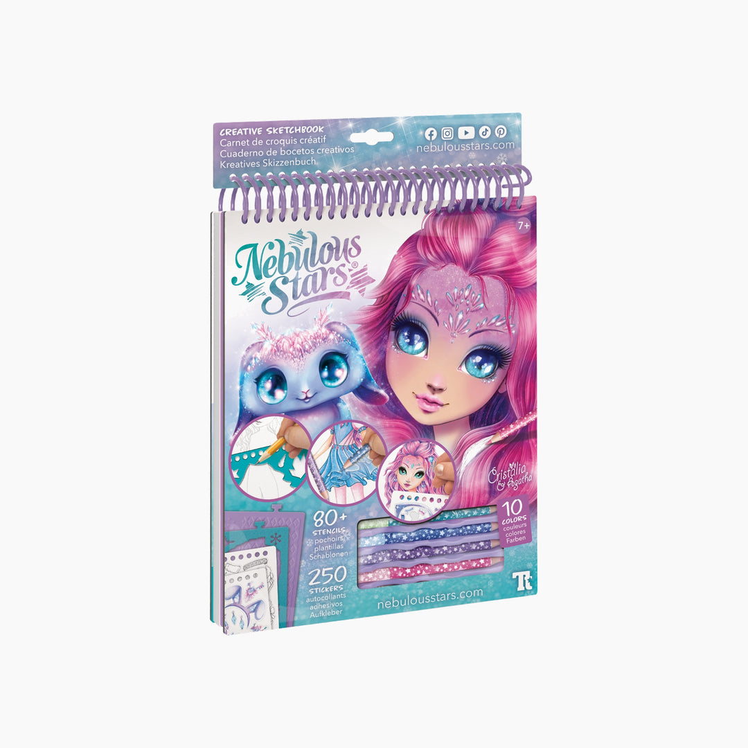 Nebulous Stars Cristalia Creative Coloring Book