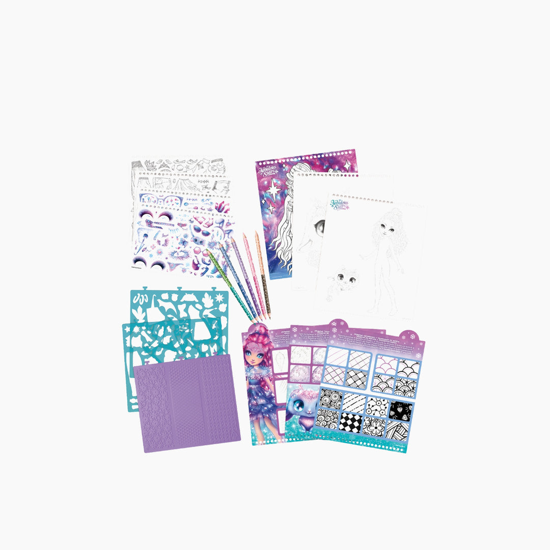 Nebulous Stars Cristalia Creative Coloring Book