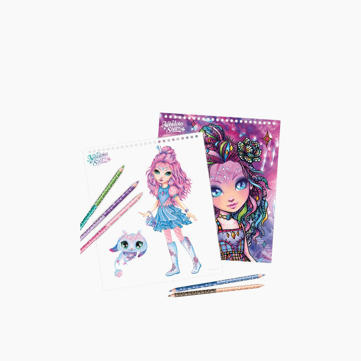 Nebulous Stars Cristalia Creative Coloring Book
