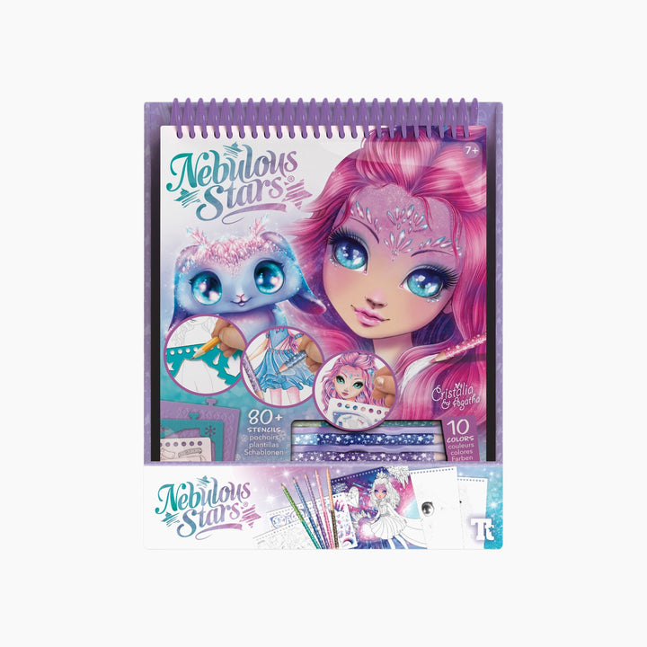 Nebulous Stars Cristalia Creative Coloring Book