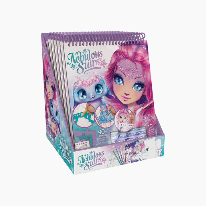 Nebulous Stars Cristalia Creative Coloring Book