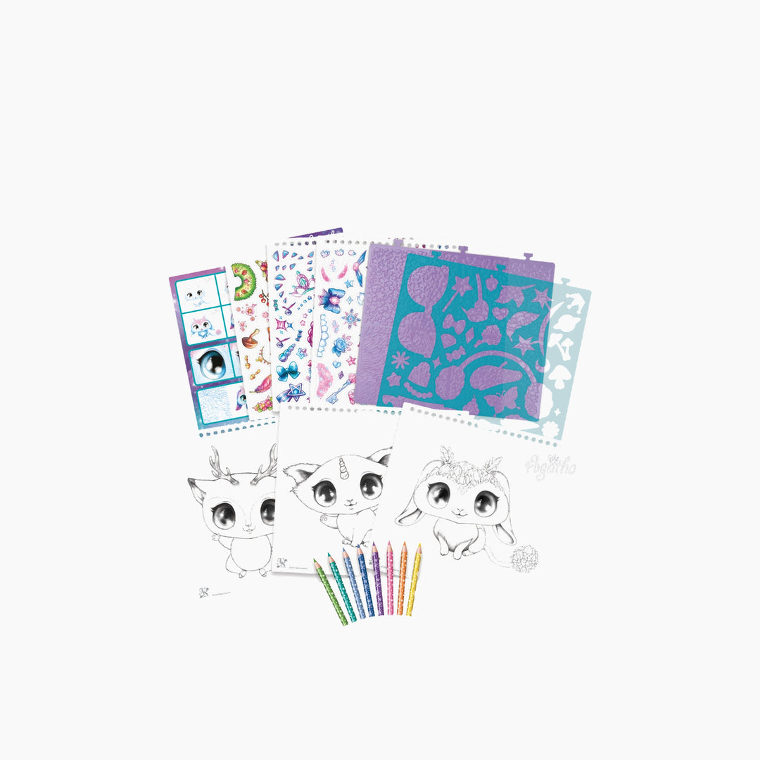 Nebulous Stars Animoulous Fever Coloring Book