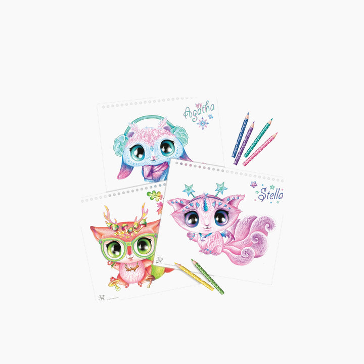 Nebulous Stars Animoulous Fever Coloring Book