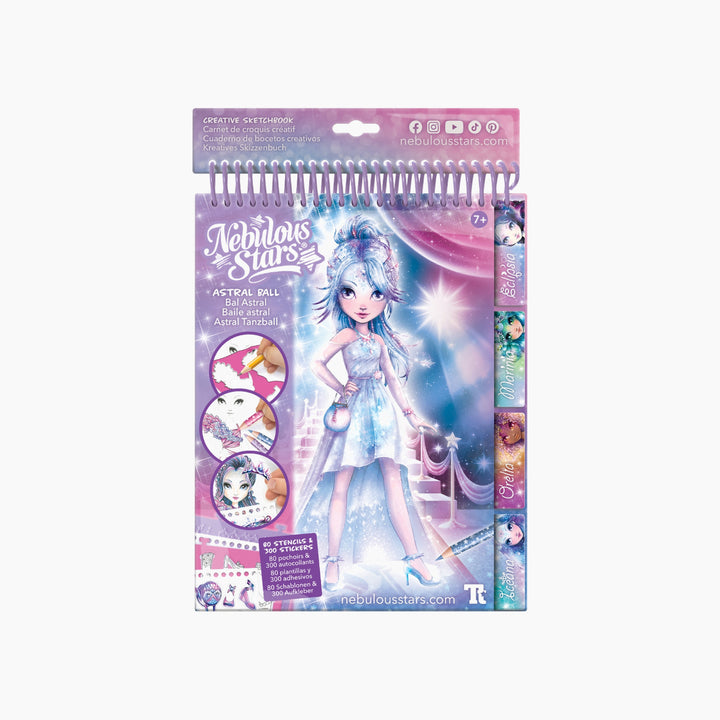 Nebulous Stars Astral Ball Designer Coloring Book