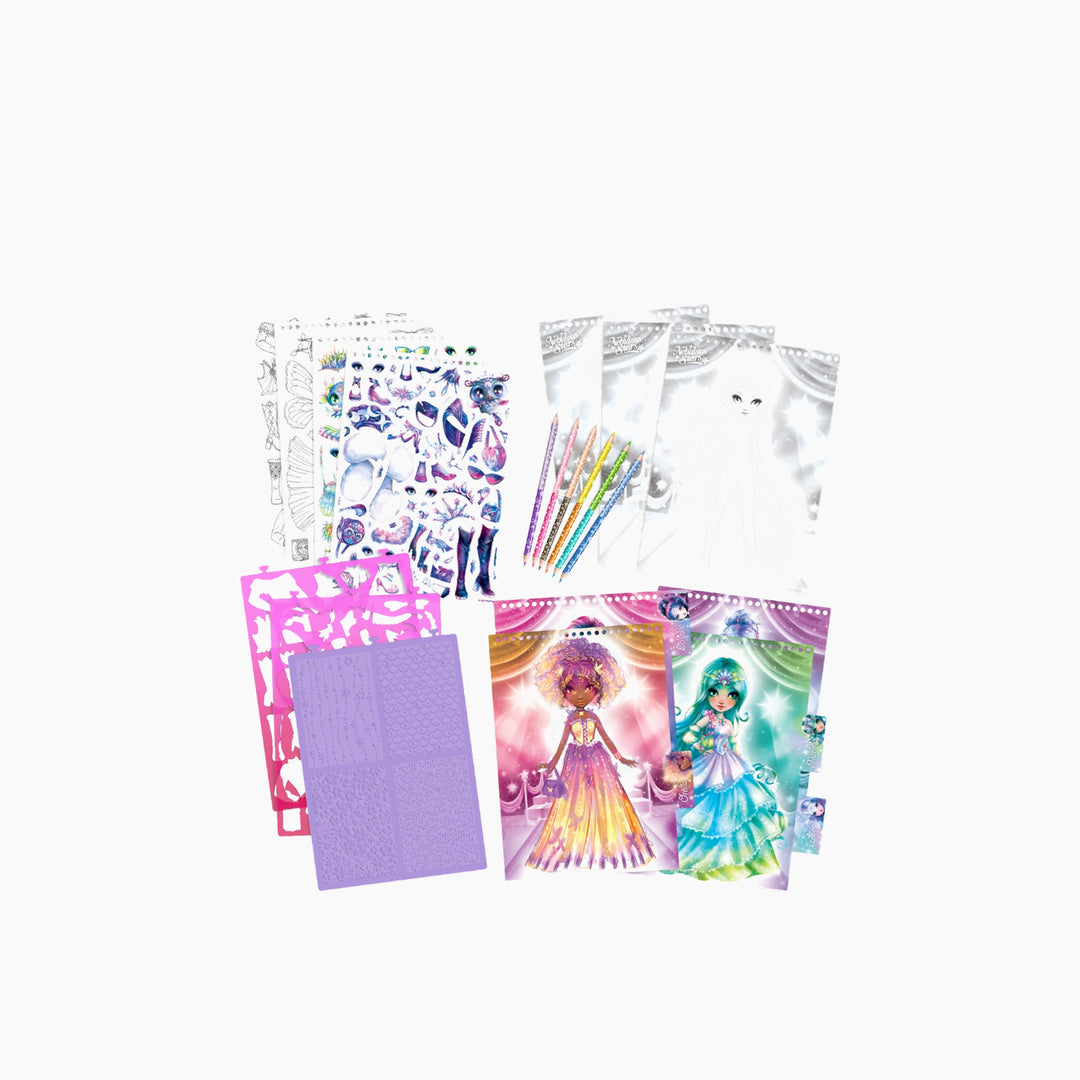 Nebulous Stars Astral Ball Designer Coloring Book