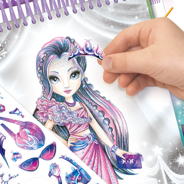 Nebulous Stars Astral Ball Designer Coloring Book