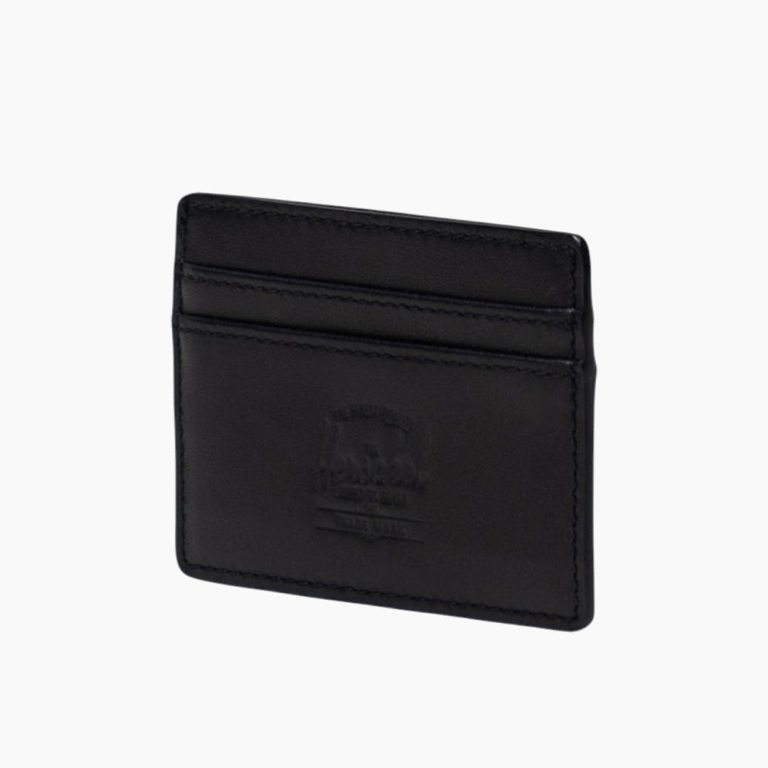 Herschel Charlie Cardholder Wallet Leather in Black