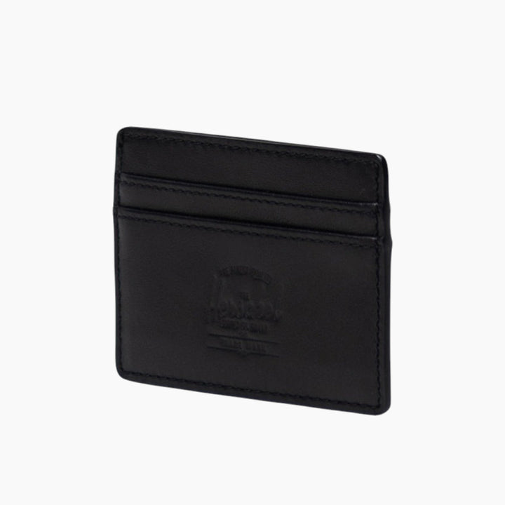 Herschel Charlie Cardholder Wallet Leather in Black