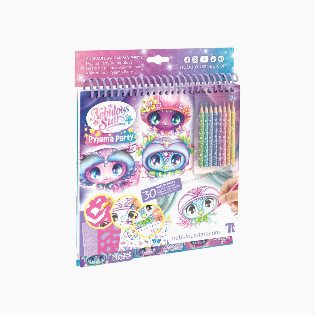 Nebulous Stars Animoulous Pyjama Party Sketchbook