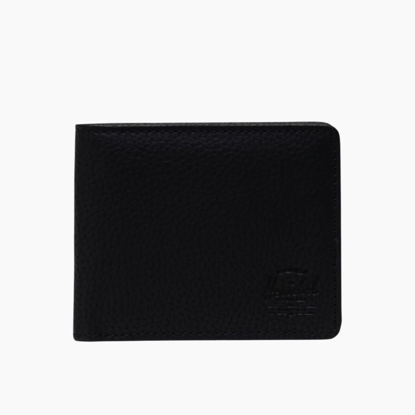 Herschel Roy pebbled vegan leather wallet