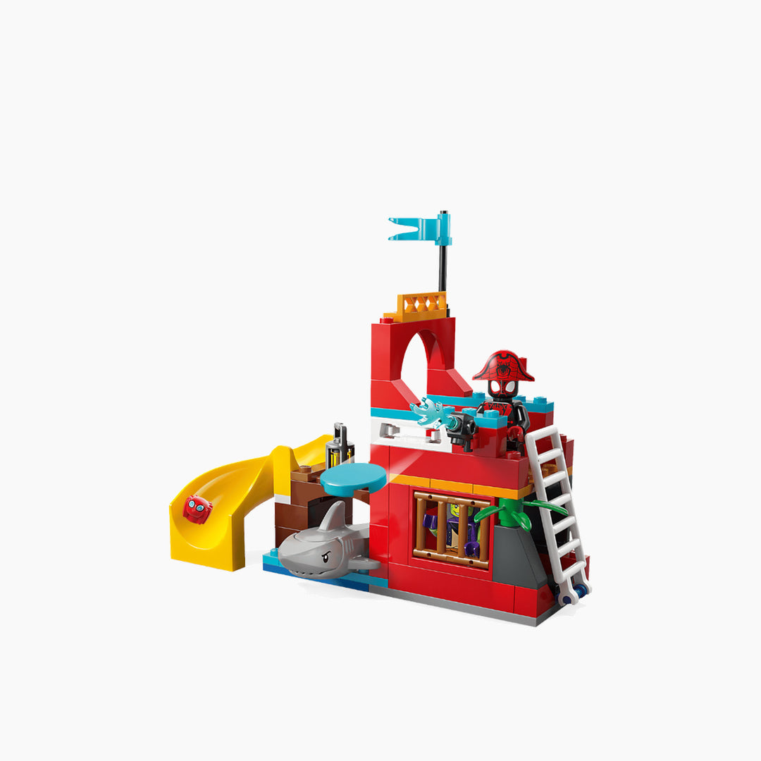 LEGO فريق سبايدي: سفينة القراصنة - 201 قطعة